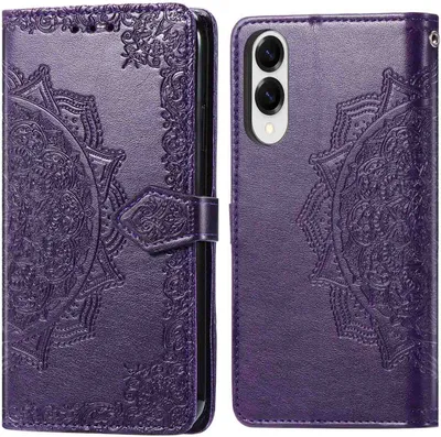 Immagine prodotto di imoshion Custodia a libro Mandala Samsung Galaxy S25 Edge - Viola