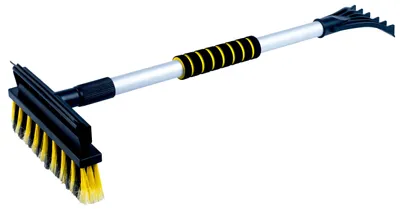 Produktbild von Walser 3in1-Bürste m Eiskratzer & Tel Abisko. 60-90 cm schwarz/gelb, 23205