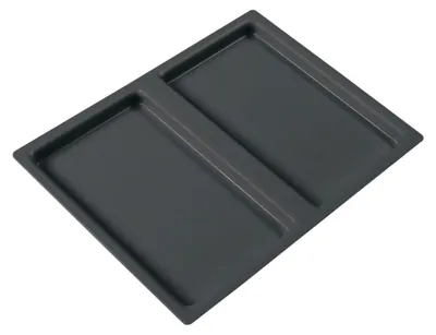 Image de Elzusha - Couvercle pour poubelle de 13,5 litres, gris foncé
