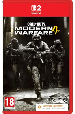 Produktbild von Activision Call of Duty: Modern Warfare 4, Nintendo Switch 2, Multiplayer-Modus, M (Reif), Code in einer Box