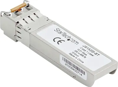 Produktbild von StarTech.com HPE J9152D kompatibles SFP+ Transceiver-Modul – 10GBASE-LRM, Faseroptik, 10000 Mbit/s, SFP+, LC, LRM, 200 m