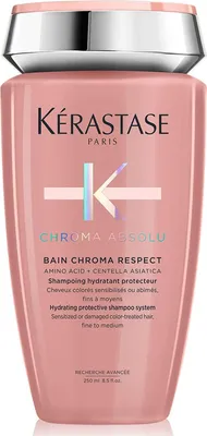 Immagine prodotto di Shampoo idratante per capelli colorati Chroma Absolu Bain Chroma Respect (Shampoo), 250 ml