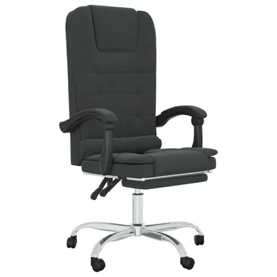 Produktbild von Bürostuhl mit Massagefunktion Schwarz Kunstleder