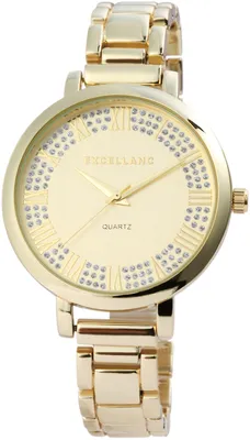 Produktbild von Excellanc Damenuhr mit Metallarmband