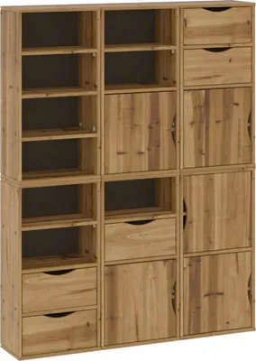 Obrázek produktu pro Boční skříňky 6 ks "ODDA" 40x24x79 cm Borovicový masiv