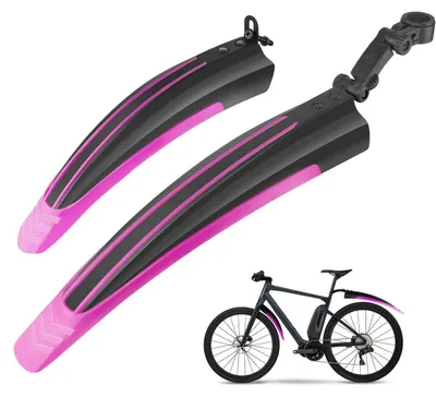 Produktbild von Fahrrad Schutzblech Set Verstellbar Universal 20-26 Zoll MTB Citybike Vorne Hinten