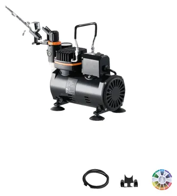 Immagine prodotto di Kit per aerografo, design a doppia azione, versatile per diverse applicazioni, modello 7
