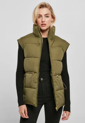 Immagine prodotto di Urban Classics Gilet da donna in vita oliva - 3XL