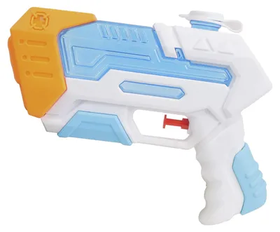 Produktbild von Wasserpistole 22 cm - BLUE SKY - Kunststoff - Strandspielzeug - Kinderspielzeug
