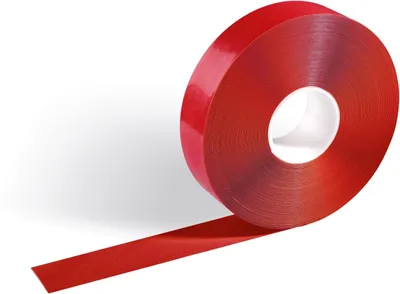 Produktbild von Bodenmarkierungsband Duraline 50mmx30m rot Packung mit 5 Stück