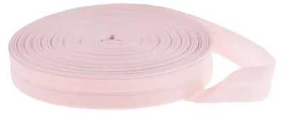 Produktbild von Schrägband Baumwolle uni 25m x 20mm breit gefalzt Einfassband 50 Farben wählbar