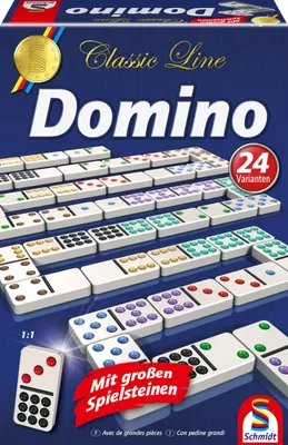 Obrázok produktu pre Schmidt Spiele Domino, Stolová hra, Dosková, 6 rok / roky, Rodinná hra