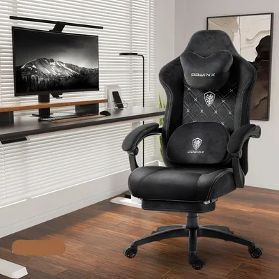 Image de Siège de jeu - Fauteuil de jeu - Siège de bureau - Siège de course - Fauteuil confortable - Assise ergonomique à ressorts ensachés