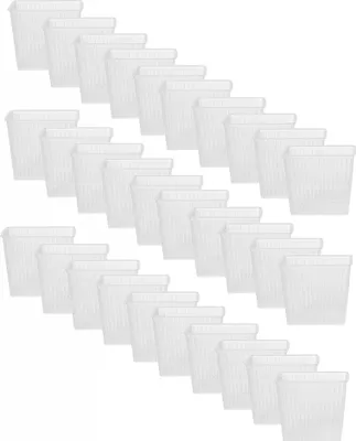 Produktbild von 30 x Käseform 8.2x6.3cm h: 7.7cm, Käseformen, Käseherstellung