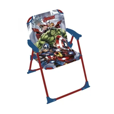 Image de Avengers - Chaise de camping avec accoudoirs 38 x 32 x 53 cm