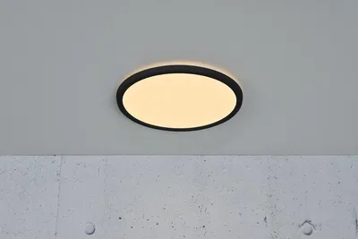 Produktbild von Nordlux Oja 29 LED Deckenleuchte 2700K warmweiss Step-Dimming schwarz 47276003