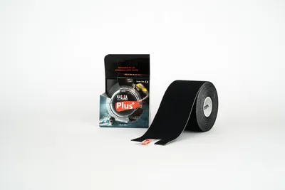Produktbild von Nasara Plus Tape 5cm x 5m : schwarz Farbe: schwarz
