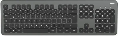 Immagine prodotto di Hama "KW-700" - Tastenfeld - kabellos - 2,4 GHz - QWERTZ - Deutsch - Schwarz, Anthrazit (00182611)
