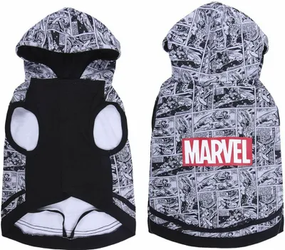 Produktbild von Ubranko dla psa Marvel - Logo (rozmiar XXS)