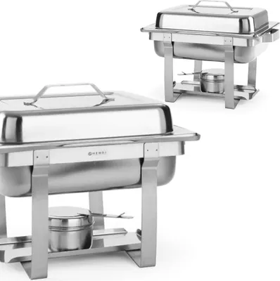Zdjęcie produktu dla Podgrzewacz Do Potraw Horeca Na Pastę Gn 1/2 - Hendi 475201