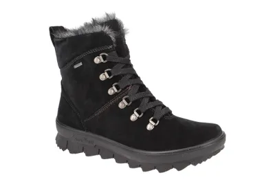 Zdjęcie produktu dla Legero NOVARA botki damskie - buty zimowe czarne NOWOŚĆ