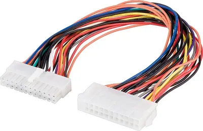 Produktbild von PC Motherboard ATX/EATX Stromkabel Verlängerung 24 Pin ATX 2.2-Stecker (24-Pin) > ATX 2.2-Buchse (24-Pin)