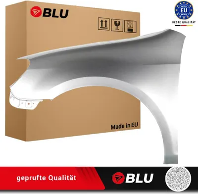 Image de BLU Aile Compatible avec VW Volkswagen Golf VI 6 berline LA7W Gauche Silber ReflexSilber | 2008-2016 | Avant | Peint| Prêt à Monter | Galvanisé