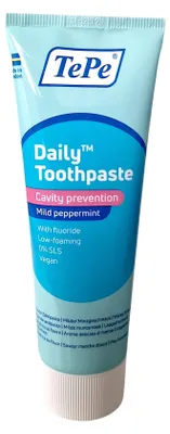 Produktbild von TePe Daily Zahnpasta - milde Pfefferminze