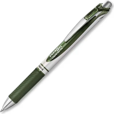 Produktbild von 1x PENTEL EnerGel Gelschreiber BL77 medium Schreibfarbe WALDGRÜN