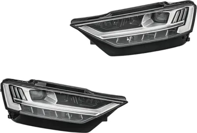 Image de Kit phares principaux gauche 12 V LED Matrix haute résolution HELLA pour AUDI A8