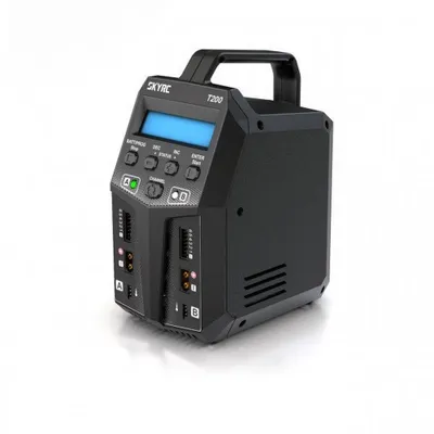 Produktbild von SkyRC T200, Lithium-Eisen-Phosphat (LiFePO4), Lithium Polymer (LiPo), Lithium-Ion (Li-Ion), Nickel-Cadmium..., Überhitzung