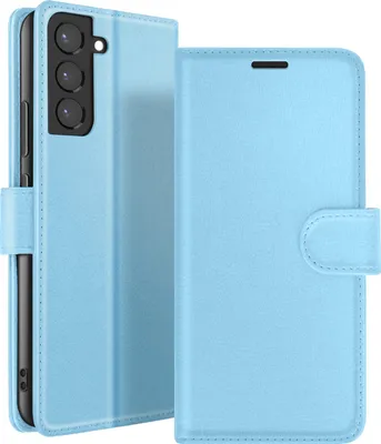 Image de Zanaé, housse Samsung Galaxy S22 Plus Portefeuille avec support, bleu