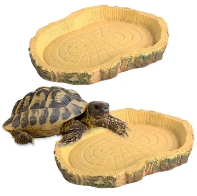 Productafbeelding van Set van 2 Reptielen Wasschalen voor Terrarium