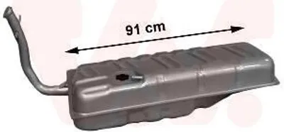 Produktbild von VAN WEZEL Kraftstofftank Kraftstofftank für VW Polo Coupe (86C, 80) 42L 5820083