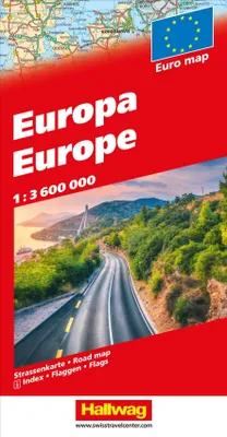 Produktbild von Europa Strassenkarte 1:3,6 Mio. LZ bis 2026