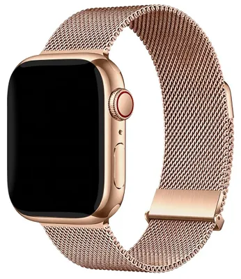 Productafbeelding van imoshion Milanees magnetisch bandje voor de Apple Watch | 38/40/41/42 mm - Rose Gold, AI-gegenereerde afbeelding