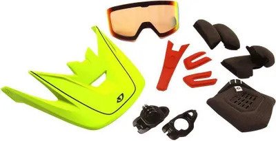 Produktbild von Giro Montaro Ersatzvisier Für Helm Gelb S Gelb S