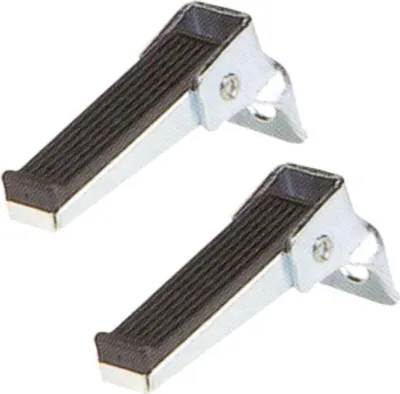 Obrázek produktu pro Bobike stupačky 1119 11 cm chrom/černá za pár