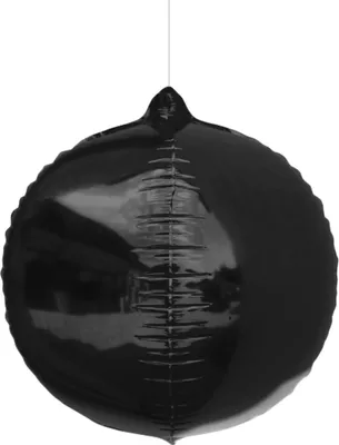 Produktbild von Oblique Unique Folien Luftballon Ball Kugel Folienballon Geburtstag Jubiläum Party Hochzeit JGA Silvester - schwarz