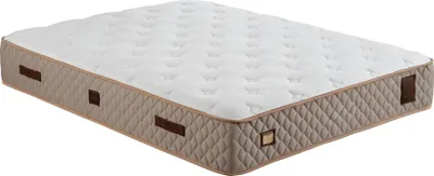 Produktbild von Beige Textilmatratze für Schlafzimmer elegant und komfortabel