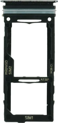 Produktbild von Simkarten Halter für Samsung Galaxy A72 (SM-A725F), Schwarz