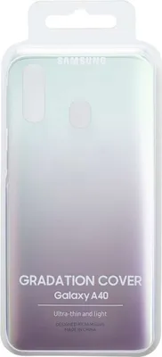 Image de SAMSUNG EF-AA405CB - Coque arriere Evolution Noir G A40