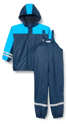 Obrázek produktu pro Oblek do deště s fleecovou podšívkou, barva: navy, velikost: 104