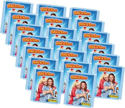 Produktbild von Panini Bibi & Tina Sticker - 20 Tüten - Bibi und Tina Sammelsticker
