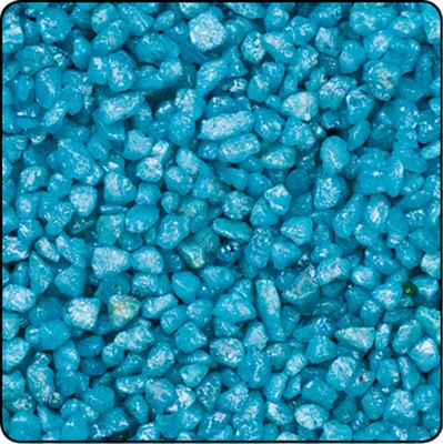Produktbild von Granulat dekoracyjny turkusowy drobnoziarnisty gruboziarnisty 2 do 4mm 1000g