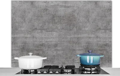 Obrázok produktu pre KitchenYeah® Splashback kitchen - Kuchynský splashback - Ochrana steny sporáka a drezu - Betón - Vzor - Antique 120x80 - Alu-Dibond (alternatíva skleneného splashbacku) - Tepelne odolný - Splashback na sporák - Kuchynský splashback