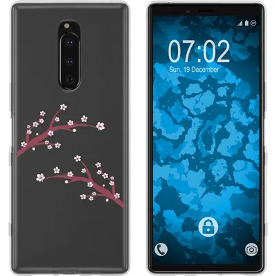 Produktbild von PhoneNatic Case kompatibel mit Sony Xperia 1 Silikon-Hülle Ostern M1