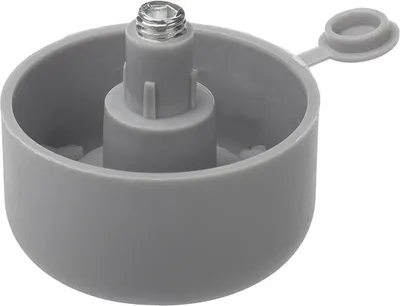 Produktbild von Möbelgleiter mit Höhenverstellung, 27 mm, grau