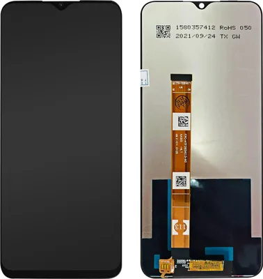 Obrázek produktu pro Clappio, náhradní LCD displej s dotykovou obrazovkou pro telefony Oppo A16 / A16s, černý