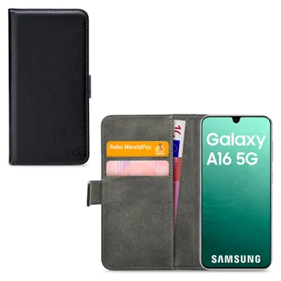 Zdjęcie produktu dla Mobilizepoliuretan Leather Book Case Black Samsung Galaxy A16/A16 5G